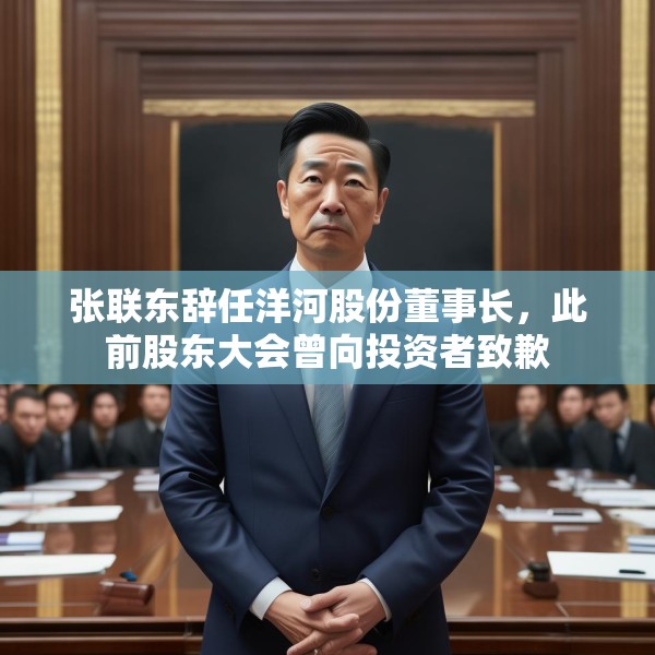 张联东辞任洋河股份董事长，此前股东大会曾向投资者致歉