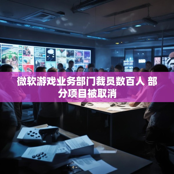 微软游戏业务部门裁员数百人 部分项目被取消