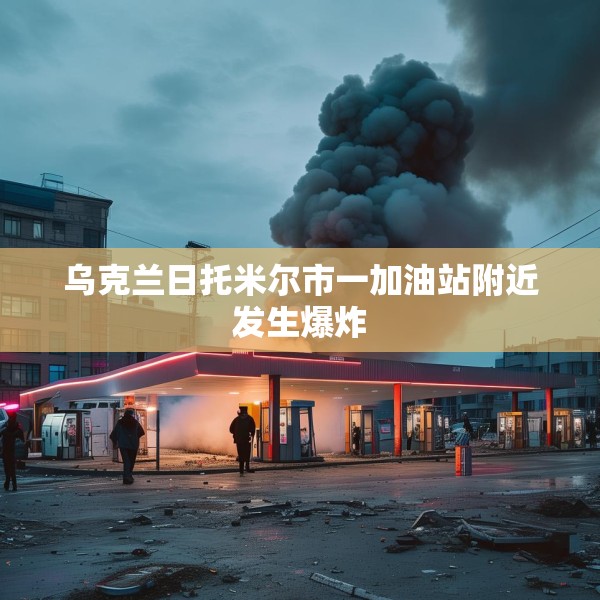 乌克兰日托米尔市一加油站附近发生爆炸