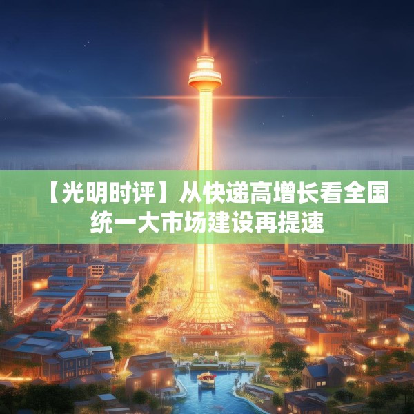 【光明时评】从快递高增长看全国统一大市场建设再提速