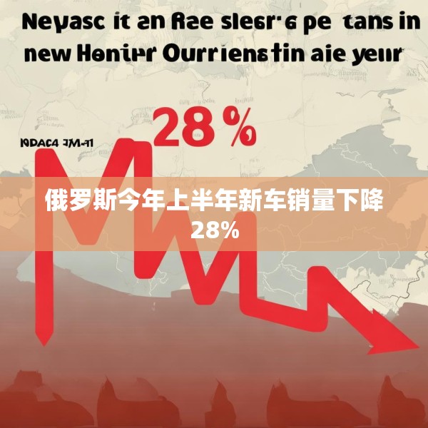 俄罗斯今年上半年新车销量下降28%