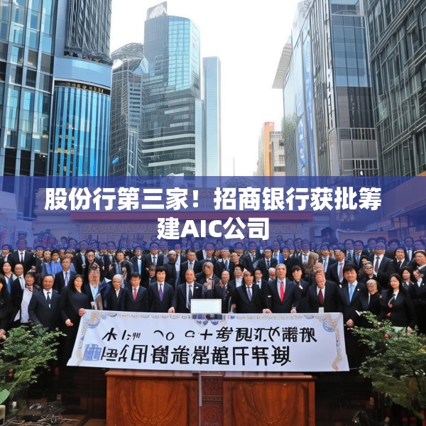 股份行第三家！招商银行获批筹建AIC公司