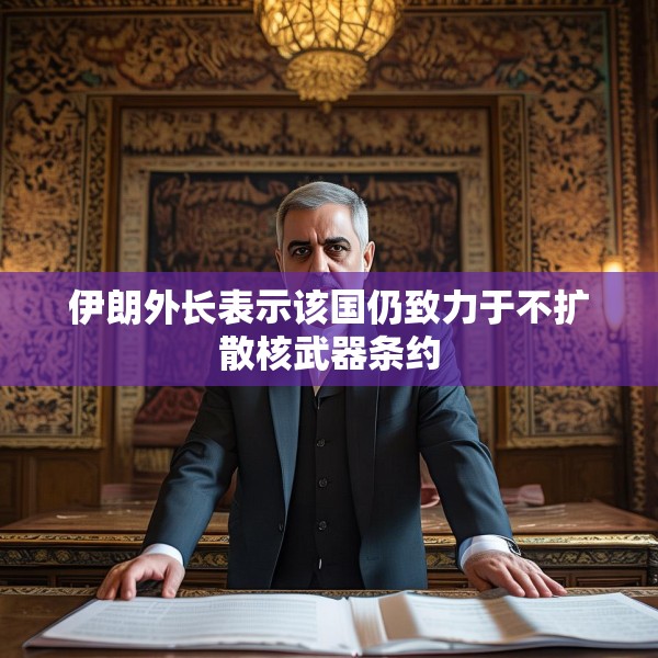 伊朗外长表示该国仍致力于不扩散核武器条约