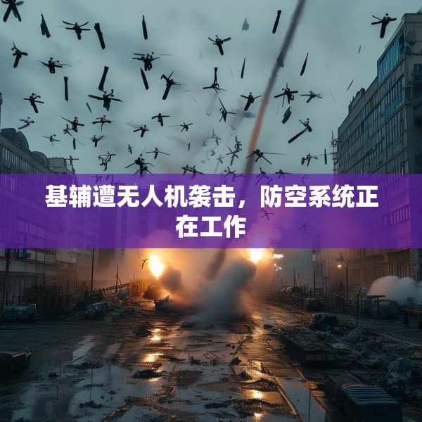基辅遭无人机袭击，防空系统正在工作