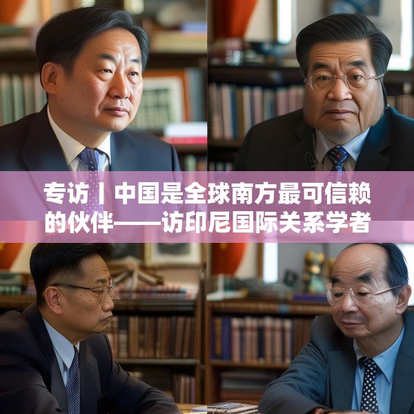 专访丨中国是全球南方最可信赖的伙伴——访印尼国际关系学者韦珍玉