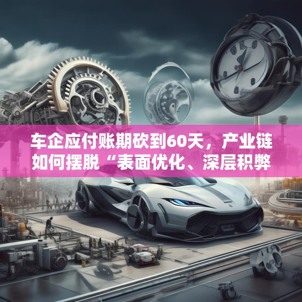 车企应付账期砍到60天，产业链如何摆脱“表面优化、深层积弊”困局？