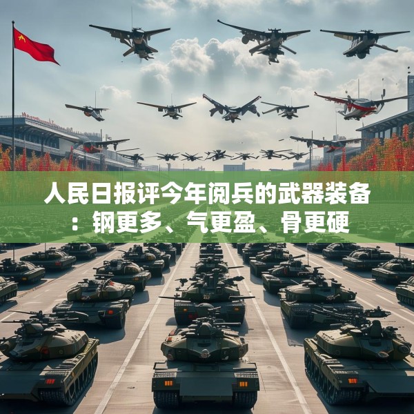 人民日报评今年阅兵的武器装备：钢更多、气更盈、骨更硬