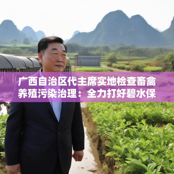 广西自治区代主席实地检查畜禽养殖污染治理：全力打好碧水保卫战
