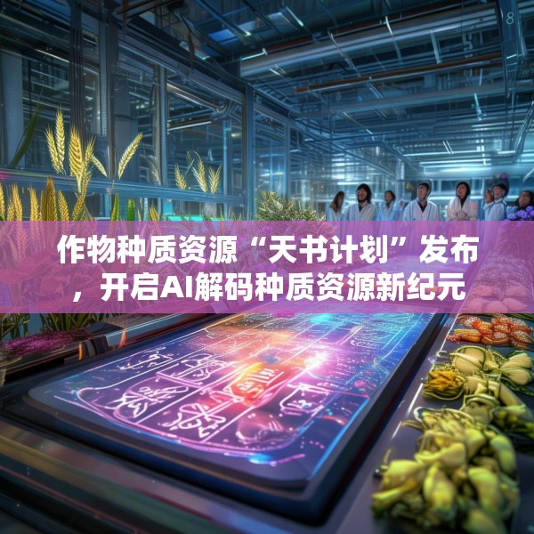 作物种质资源“天书计划”发布，开启AI解码种质资源新纪元