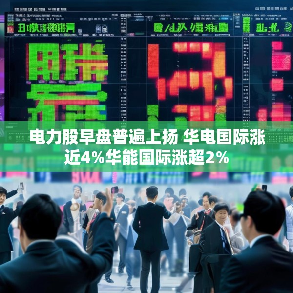 电力股早盘普遍上扬 华电国际涨近4%华能国际涨超2%
