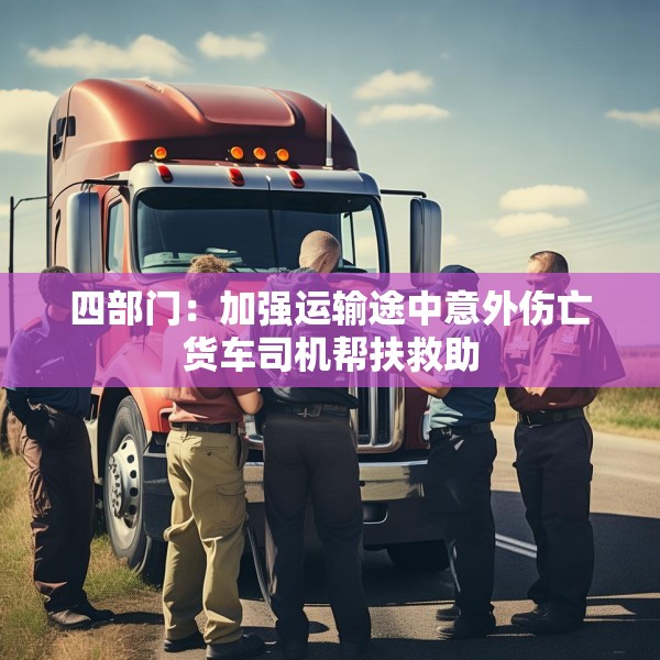 四部门：加强运输途中意外伤亡货车司机帮扶救助