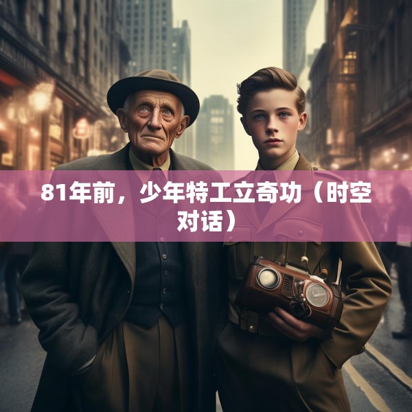 81年前，少年特工立奇功（时空对话）