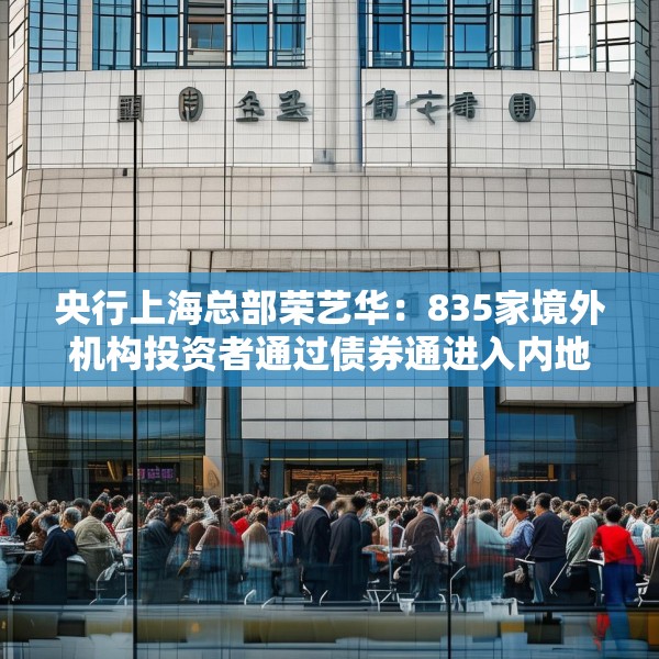 央行上海总部荣艺华：835家境外机构投资者通过债券通进入内地银行间债市