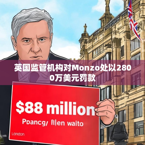 英国监管机构对Monzo处以2800万美元罚款
