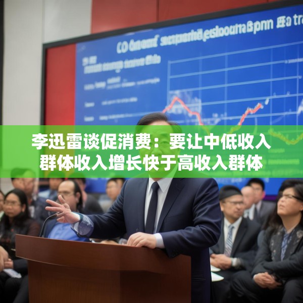 李迅雷谈促消费：要让中低收入群体收入增长快于高收入群体
