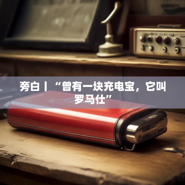 旁白丨“曾有一块充电宝，它叫罗马仕”