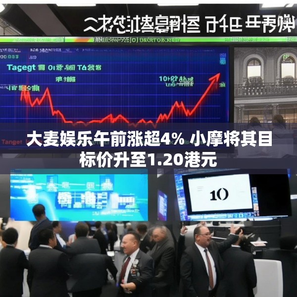 大麦娱乐午前涨超4% 小摩将其目标价升至1.20港元