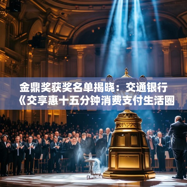 金鼎奖获奖名单揭晓：交通银行《交享惠十五分钟消费支付生活圈》荣获消费场景创新类优秀案例