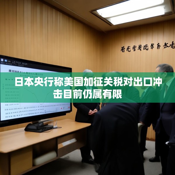 日本央行称美国加征关税对出口冲击目前仍属有限