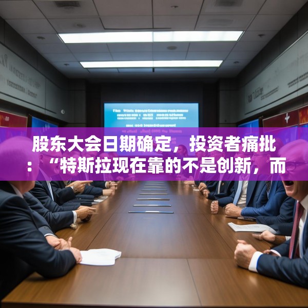 股东大会日期确定，投资者痛批：“特斯拉现在靠的不是创新，而是惯性”
