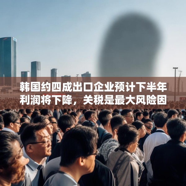 韩国约四成出口企业预计下半年利润将下降，关税是最大风险因素