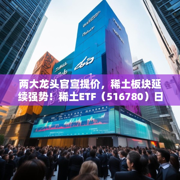 两大龙头官宣提价，稀土板块延续强势！稀土ETF（516780）日成交额创年内新高