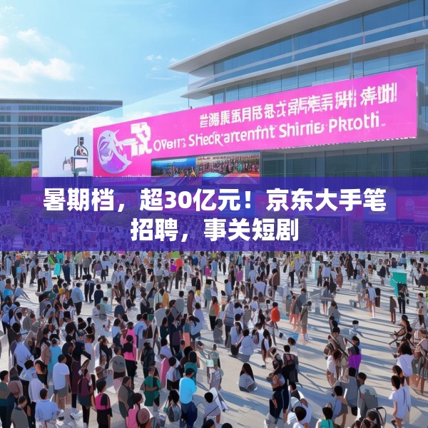 暑期档，超30亿元！京东大手笔招聘，事关短剧