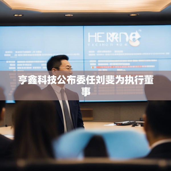 亨鑫科技公布委任刘斐为执行董事