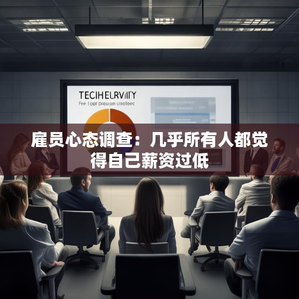 雇员心态调查：几乎所有人都觉得自己薪资过低
