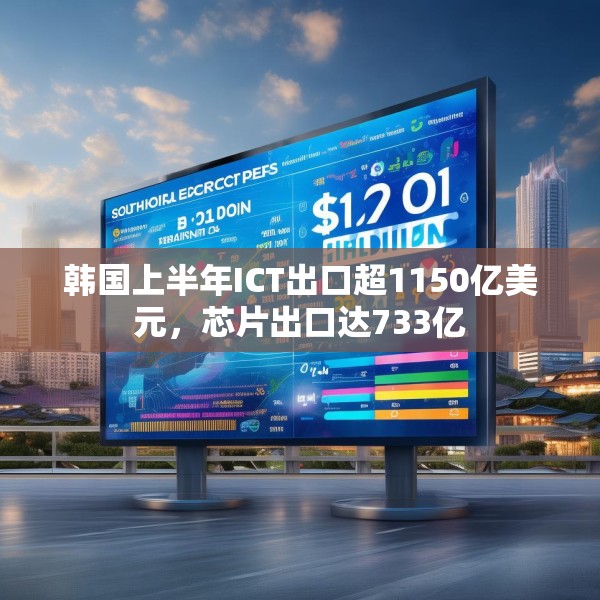 韩国上半年ICT出口超1150亿美元，芯片出口达733亿