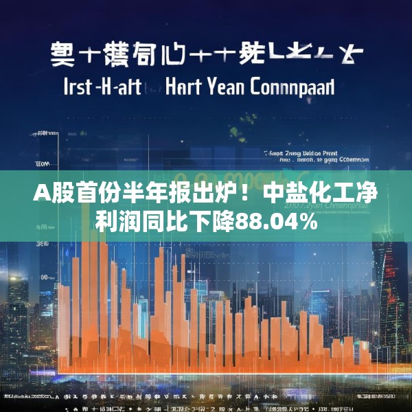 A股首份半年报出炉！中盐化工净利润同比下降88.04%