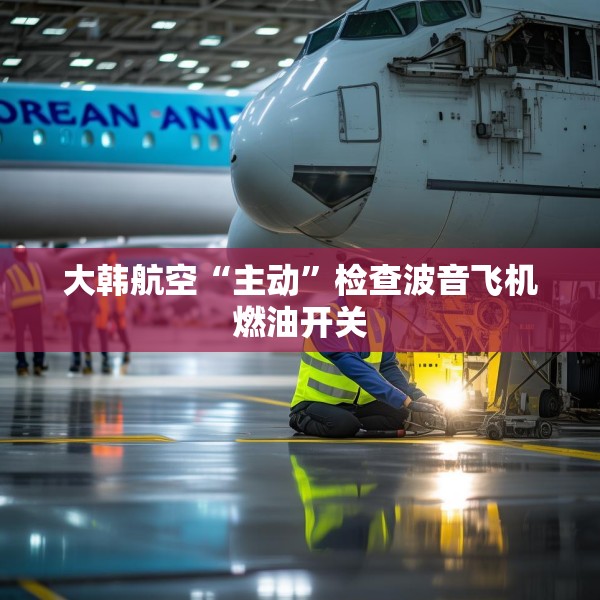 大韩航空“主动”检查波音飞机燃油开关