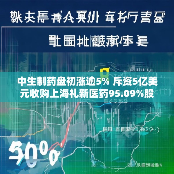 中生制药盘初涨逾5% 斥资5亿美元收购上海礼新医药95.09%股