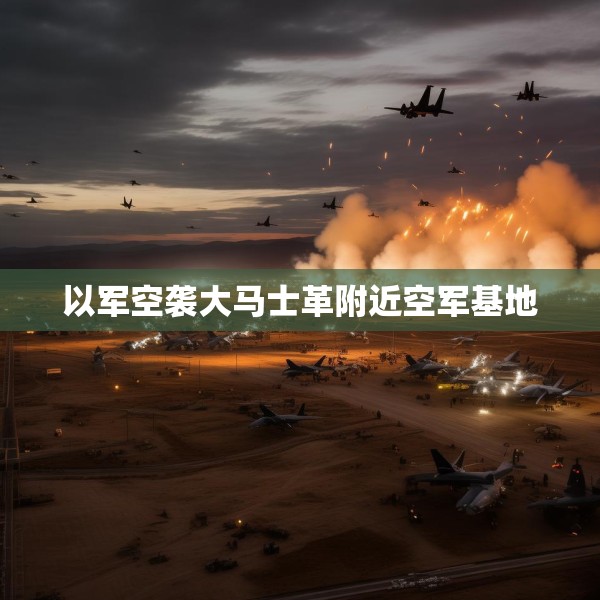 以军空袭大马士革附近空军基地