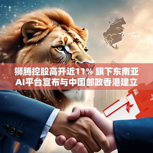 狮腾控股高开近11% 旗下东南亚AI平台宣布与中国邮政香港建立战略合作伙伴关系