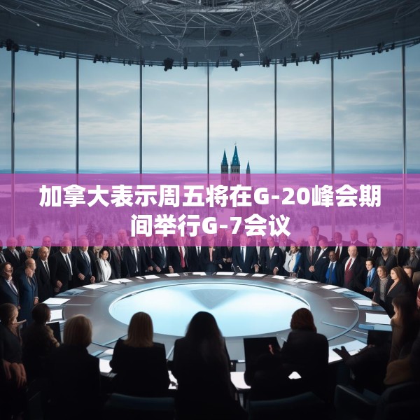 加拿大表示周五将在G-20峰会期间举行G-7会议