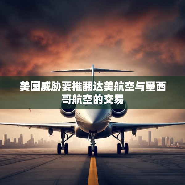 美国威胁要推翻达美航空与墨西哥航空的交易