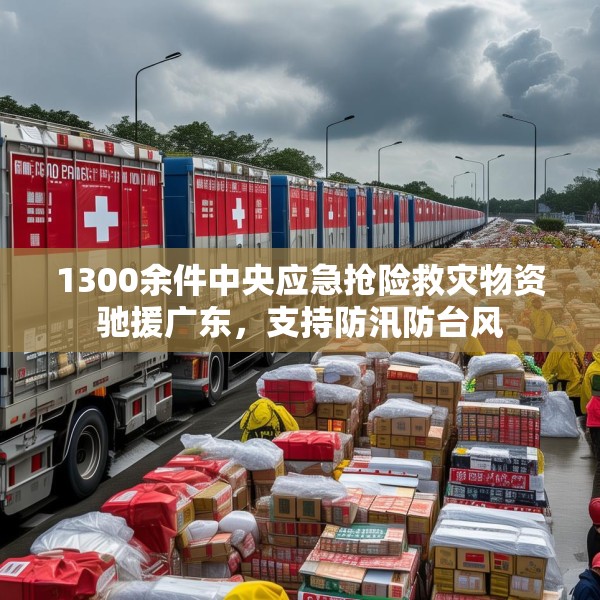 1300余件中央应急抢险救灾物资驰援广东，支持防汛防台风