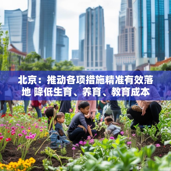 北京：推动各项措施精准有效落地 降低生育、养育、教育成本