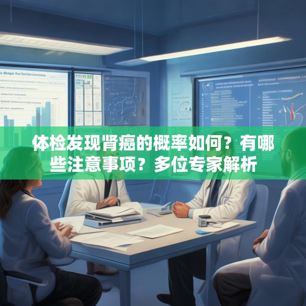 体检发现肾癌的概率如何？有哪些注意事项？多位专家解析