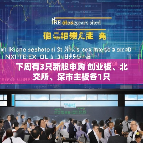 下周有3只新股申购 创业板、北交所、深市主板各1只