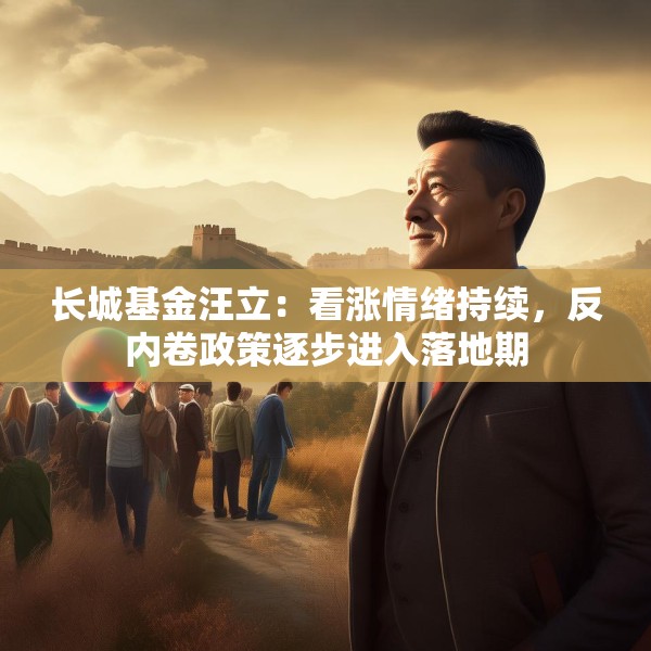 长城基金汪立：看涨情绪持续，反内卷政策逐步进入落地期