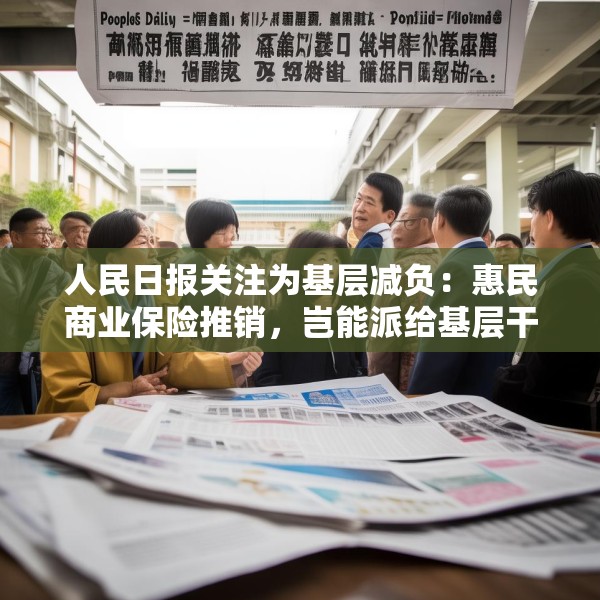 人民日报关注为基层减负：惠民商业保险推销，岂能派给基层干部？